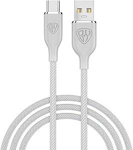 BYWORLD Original USB A to USB C Cable, Type C Fast Charging Cable QC3.0, Data Transfer Cable, Type C Cable,1 Meter, Compatible with most USB-C devices (Grey)